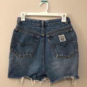 {Levis} Vintage white tag mom shorts